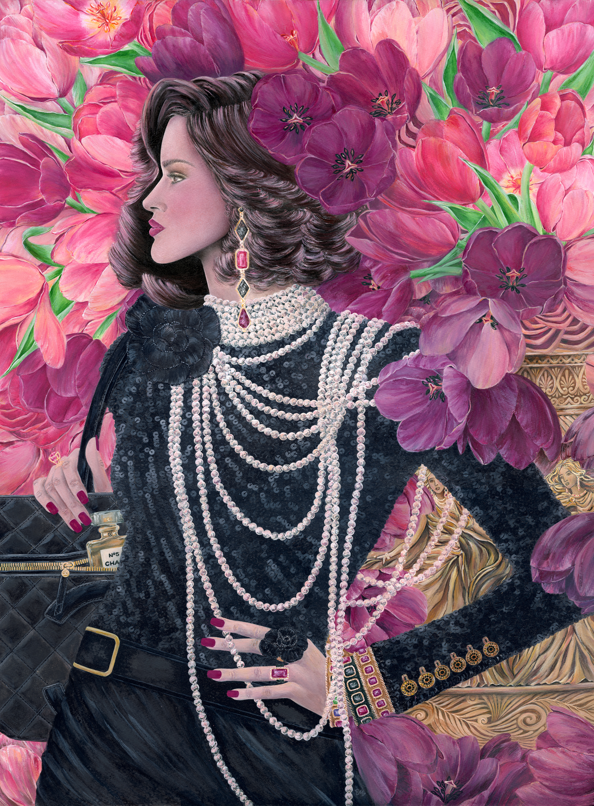 Isobel: My Grandmother's Pearls Original Art - See Details