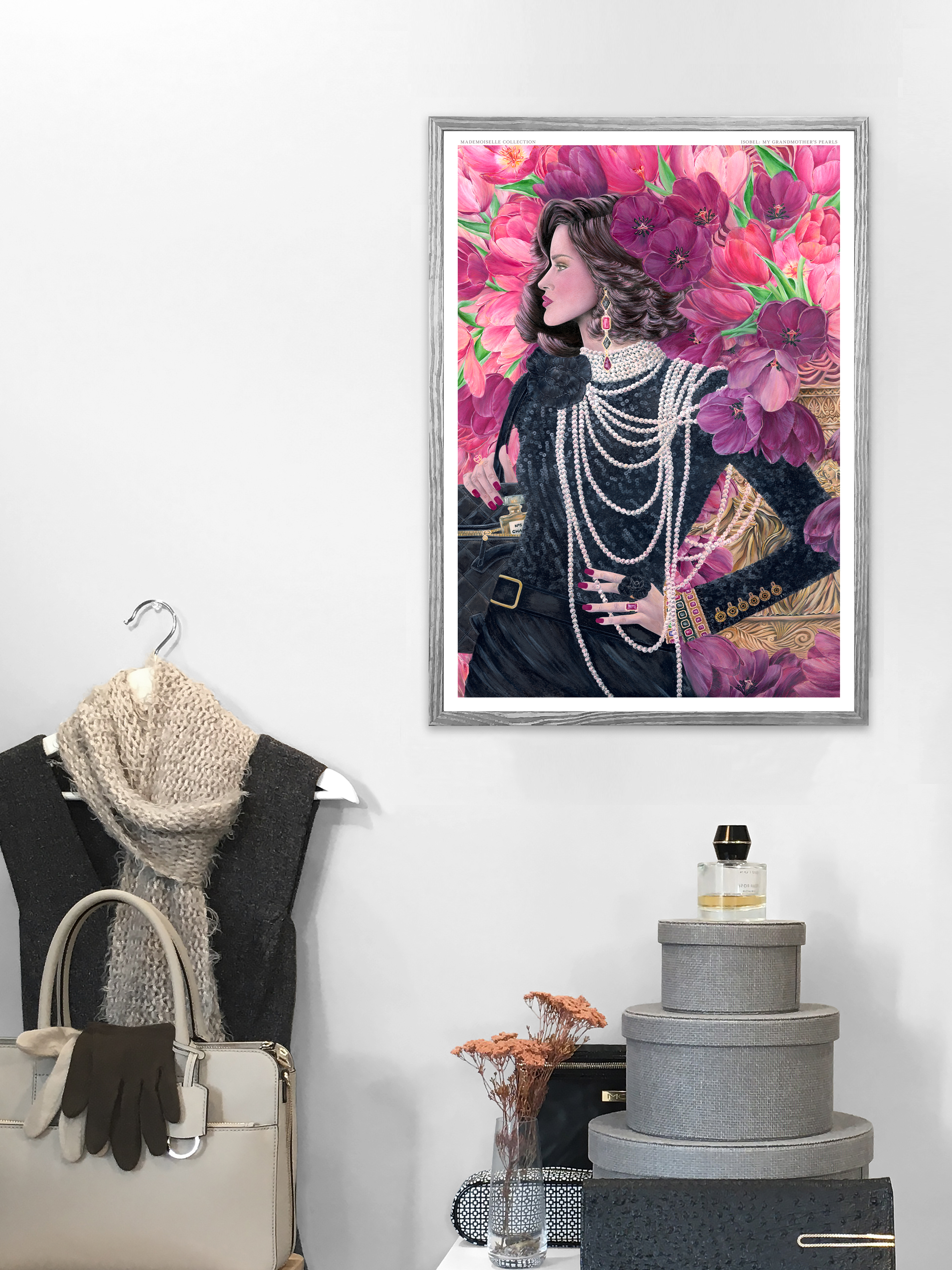 Isobel: My Grandmother's Pearls Fine Art Print