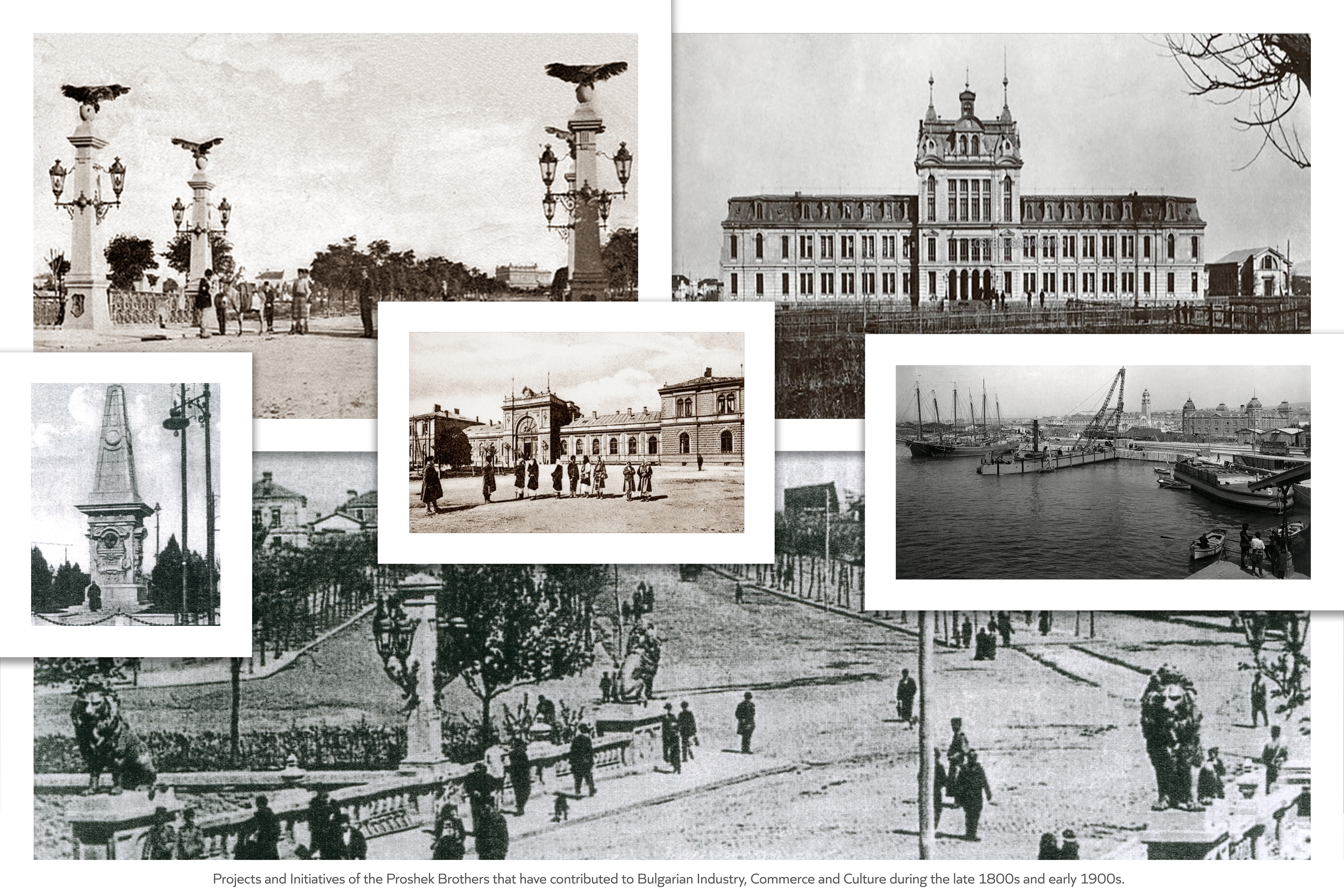 Projects and Initiatives of the Proshek Brothers that have contributed to Bulgarian Industry, Commerce and Culture during the late 1800s and early 1900s
